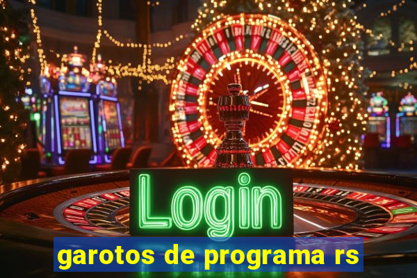 garotos de programa rs